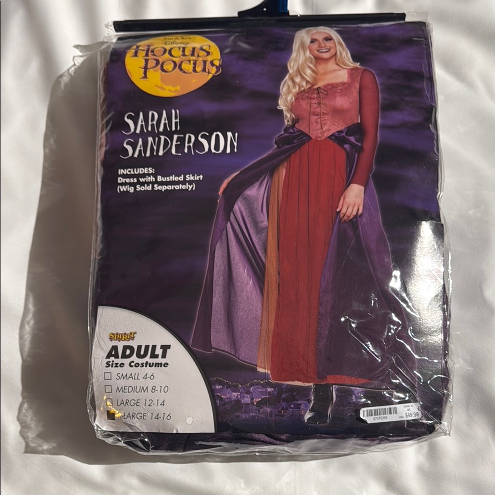 Sarah Sanderson Adult Costume size XL